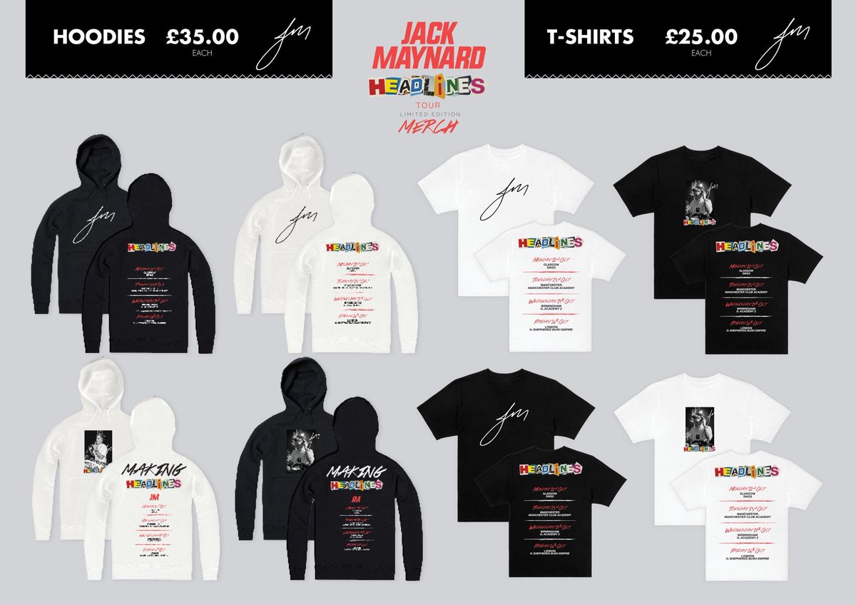 tinykrystal18's tweet photo. TODAY πππ€πΎ@Jack_Maynard23 #HEADLINESTOUR #HEADLINESTOURMERCH https://t.co/W9yIdQ5Aje
