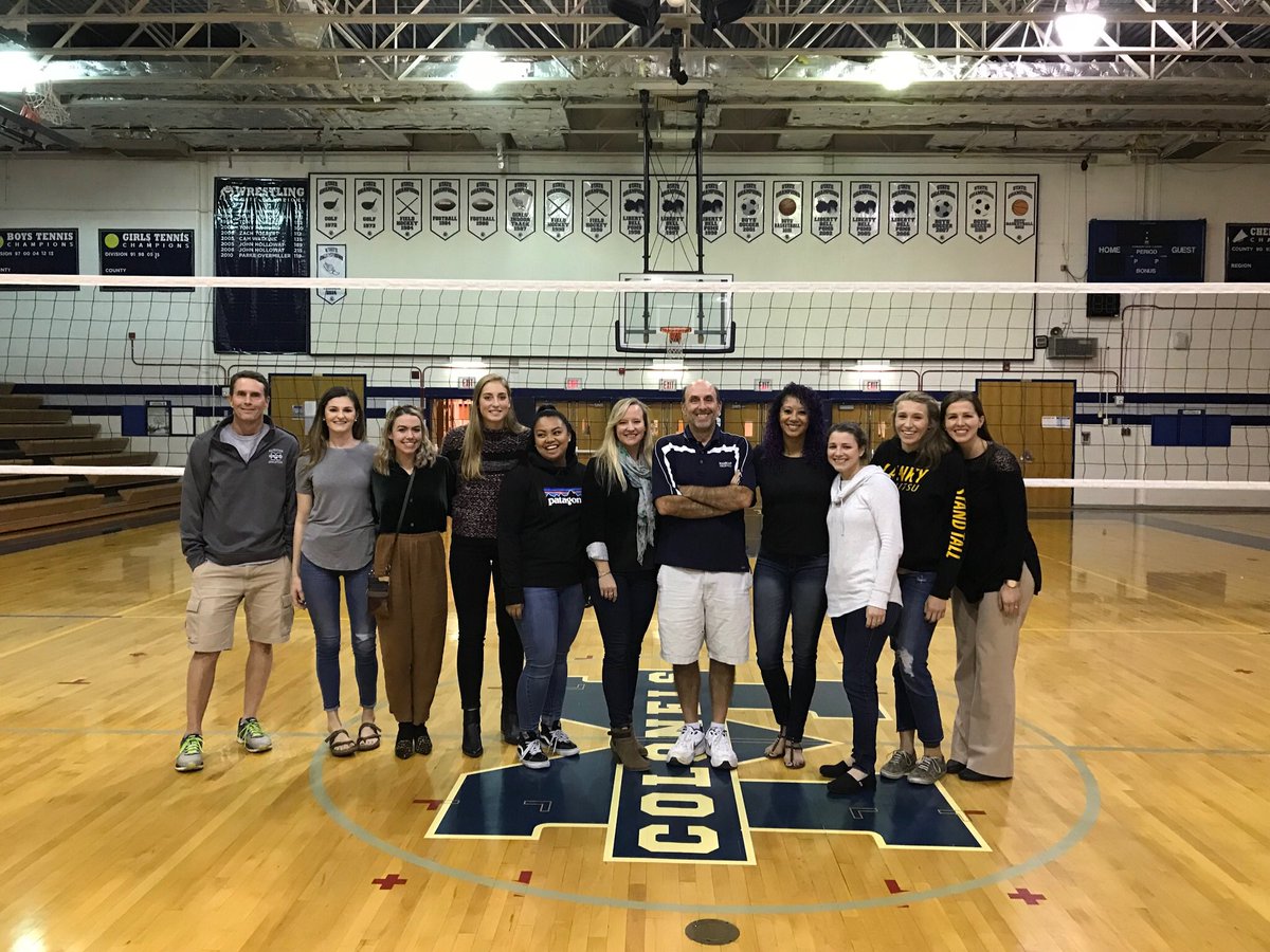 And a VERY special thank you to all of the Magruder Volleyball alumni for coming out to watch us today!!!! You guys are absolutely amazing for supporting us! 💙🏐🏐💙 #MagVolleyball #ColonelPride