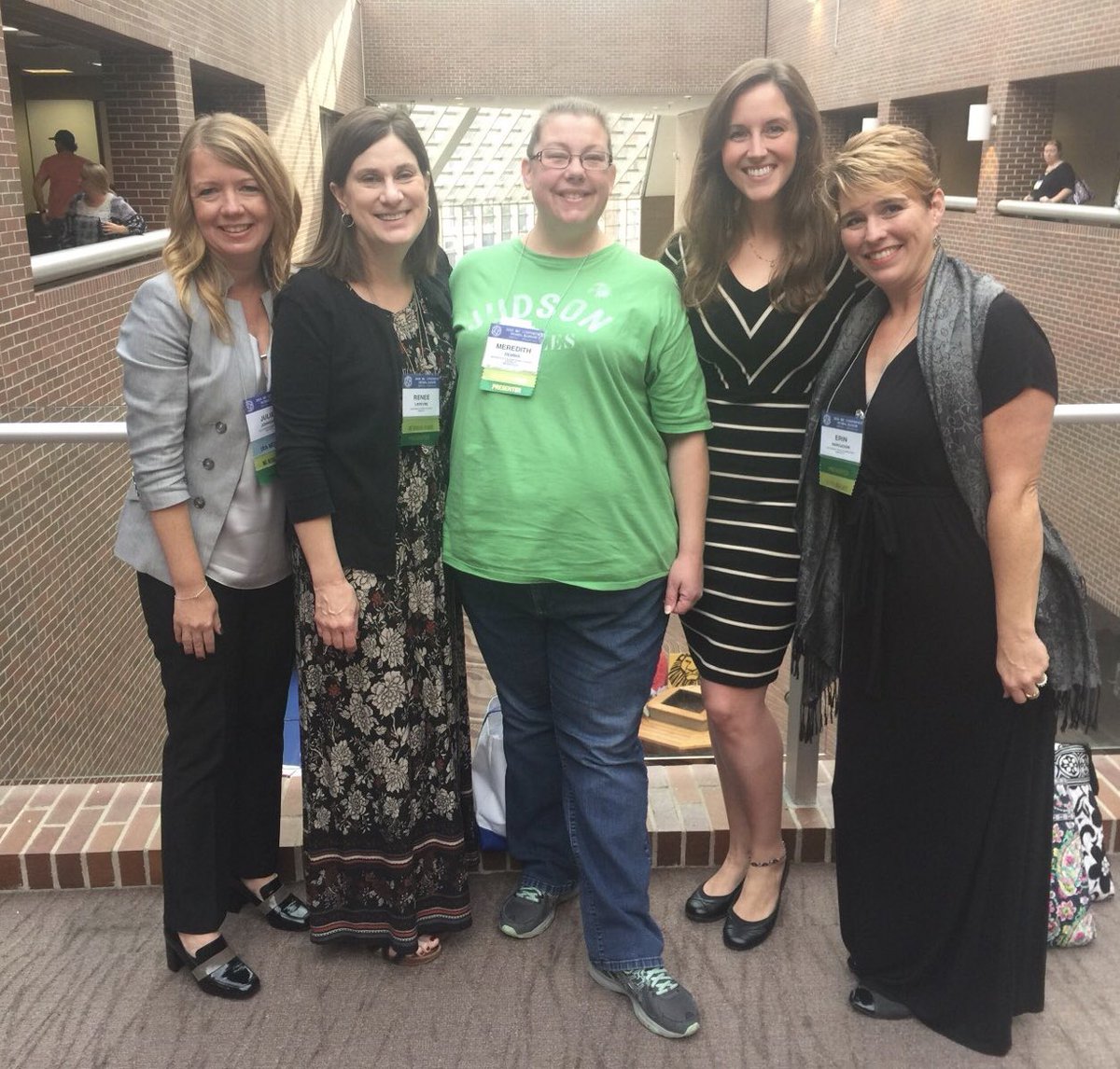 laurie_ringe's tweet photo. So proud to know these incredibly passionate, talented, and inspirational educators from my cohort at Judson University who also presented at #IRC2018. I miss you!💜#MLIT10 #judsonliteracy https://t.co/y6wPxeSJIQ