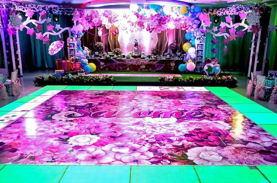 GEDV86's tweet photo. 1. Este hermoso evento se celebró en septiembre en el Salón San Charbel de #CiudadGuayana. Con él se celebró el primer año y bautizo de Salomé. Tuvo shows de magia, dulces, presentaciones especiales, música, efectos especiales, estaciones didácticas, animación y más. https://t.co/FETffgUSQh