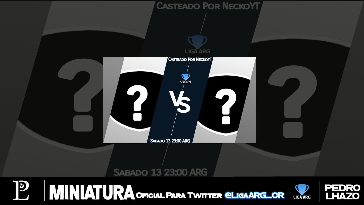 Nueva Plantilla De Enfrentamiento Para @LigaARG_CR 
Muchas Gracias Por La Confianza

Rt🔁 &amp; Mg❤ Se Agradece 

Diseños Por Rt's o Promoción📩