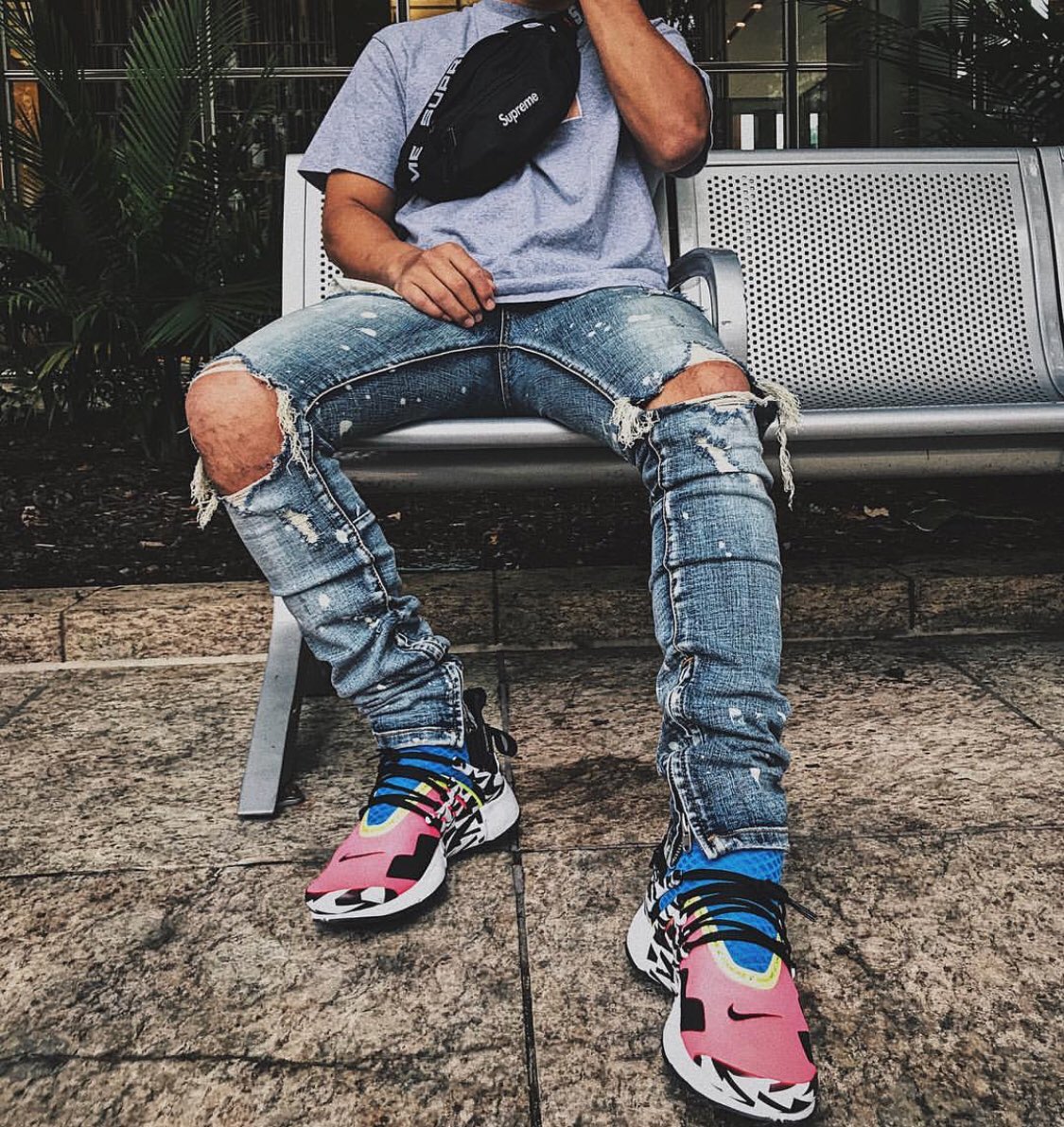 acronym presto racer pink outfit