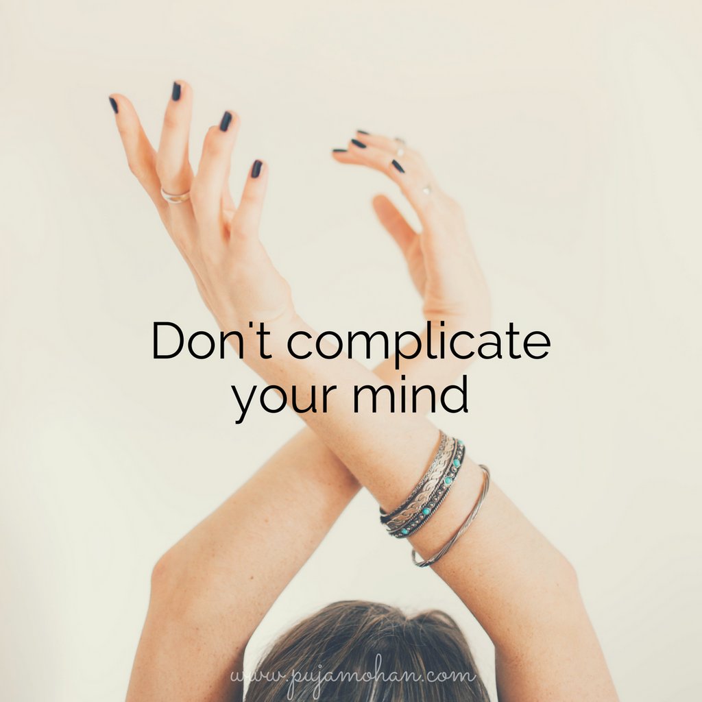 MohanPuja's tweet image. #uncomplicate