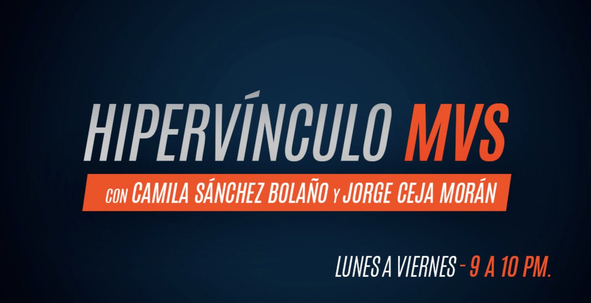 Termina tu semana escuchando #HipervínculoMVS con <a href="/cejamoran/">Jorge Ceja Morán</a> 
Polémica sobre #ConLosNinosNo 
<a href="/mtaibo3/">MT3</a> sobre la #FILZocalo2018 
Recomendaciones para ir al teatro con <a href="/ALE_BALLINA/">ALE BALLINA</a> 
<a href="/ferreiralex/">Alex Ferreira</a> nos visita en cabina para hablar de su música
Lo mejor de los deportes con <a href="/EShabot17/">Eduardo Shabot Sz</a>