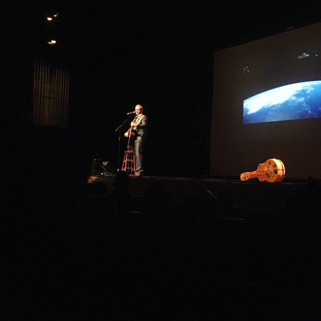 Erin_Shutterbug's tweet image. We had the best night going to see @Cmdr_Hadfield at @BrandonUni Homecoming. We all came away so inspired, my 13 year old too! #SpaceIsRad