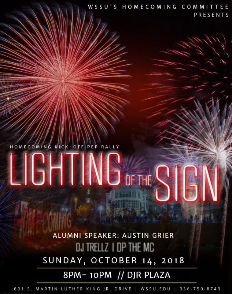 DPtheMC's tweet photo. SUNDAY NIGHT, OCTOBER 14TH
#LIGHTINGOFTHESIGN
THE OFFICIAL #WSSUHOMECOMING KICKOFF
COME ENJOY GREAT MUSIC AND RAMS FROM PAST AND PRESENT
8PM-10PM
FEATURING GUEST SPEAKER @AVofNazareth
MUSIC BY @DJTrellz336
HOSTED BY @DPtheMC https://t.co/z6Ixmn40AZ