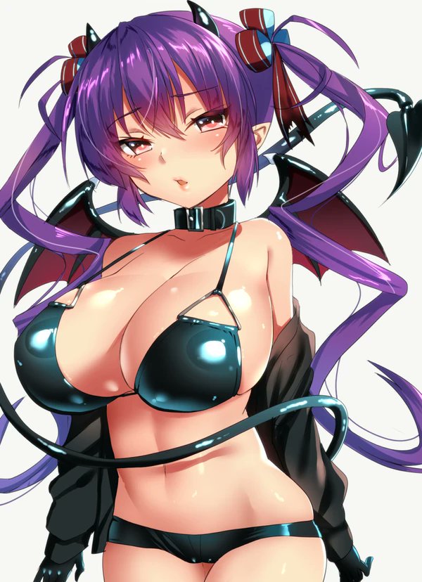 "Even though I don't like doing succubus things. . . I still don't feel to much shame. . . At times. Wearing something like this, not much a problem until people start taking picture."