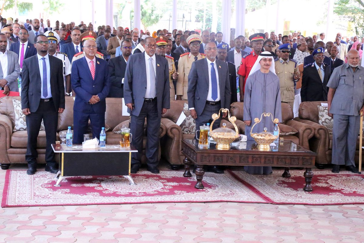 MubarakTaani's tweet photo. Berbera Port Expansion Contract was Awarded &amp; signed in a fabulous &amp; highly organized Event, held at the Presidential Palace. A step forward towards the realization of Somaliland's vision of becoming a regional maritime hub as the President of Somaliland expressed. 
#Somaliland https://t.co/BTafrdSW28