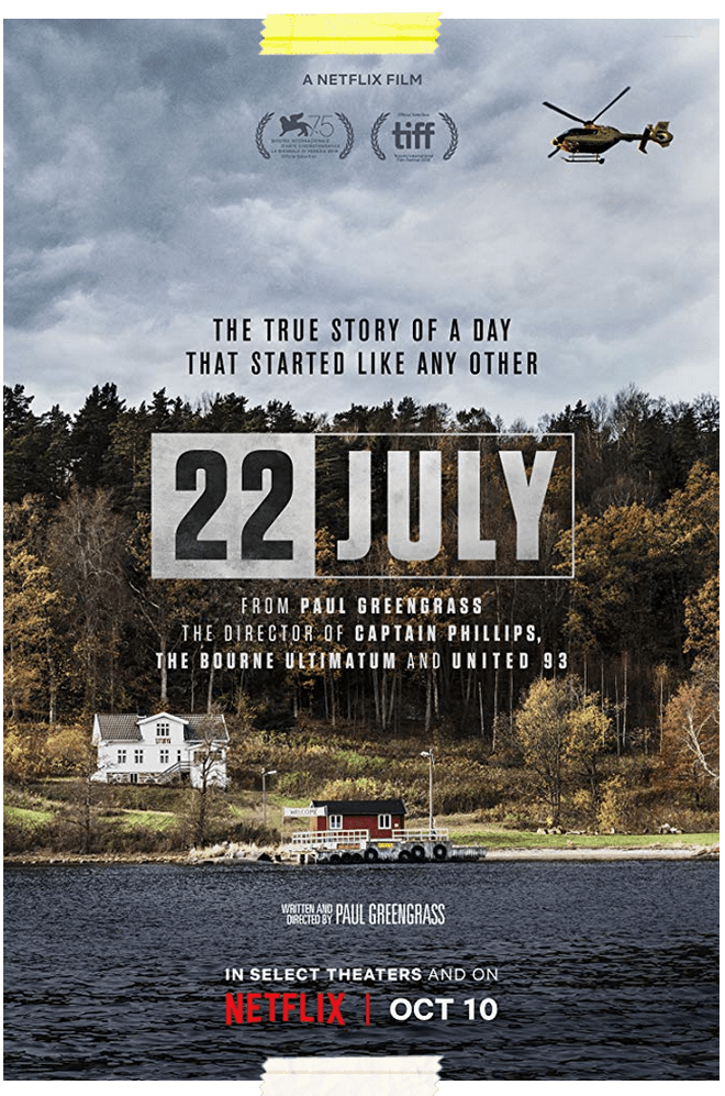 Dans son film sorti sur Netflix, Paul Greengrass revient sur l'attentat qui a marqué la Norvège. scotches.fr/index.php/2018…