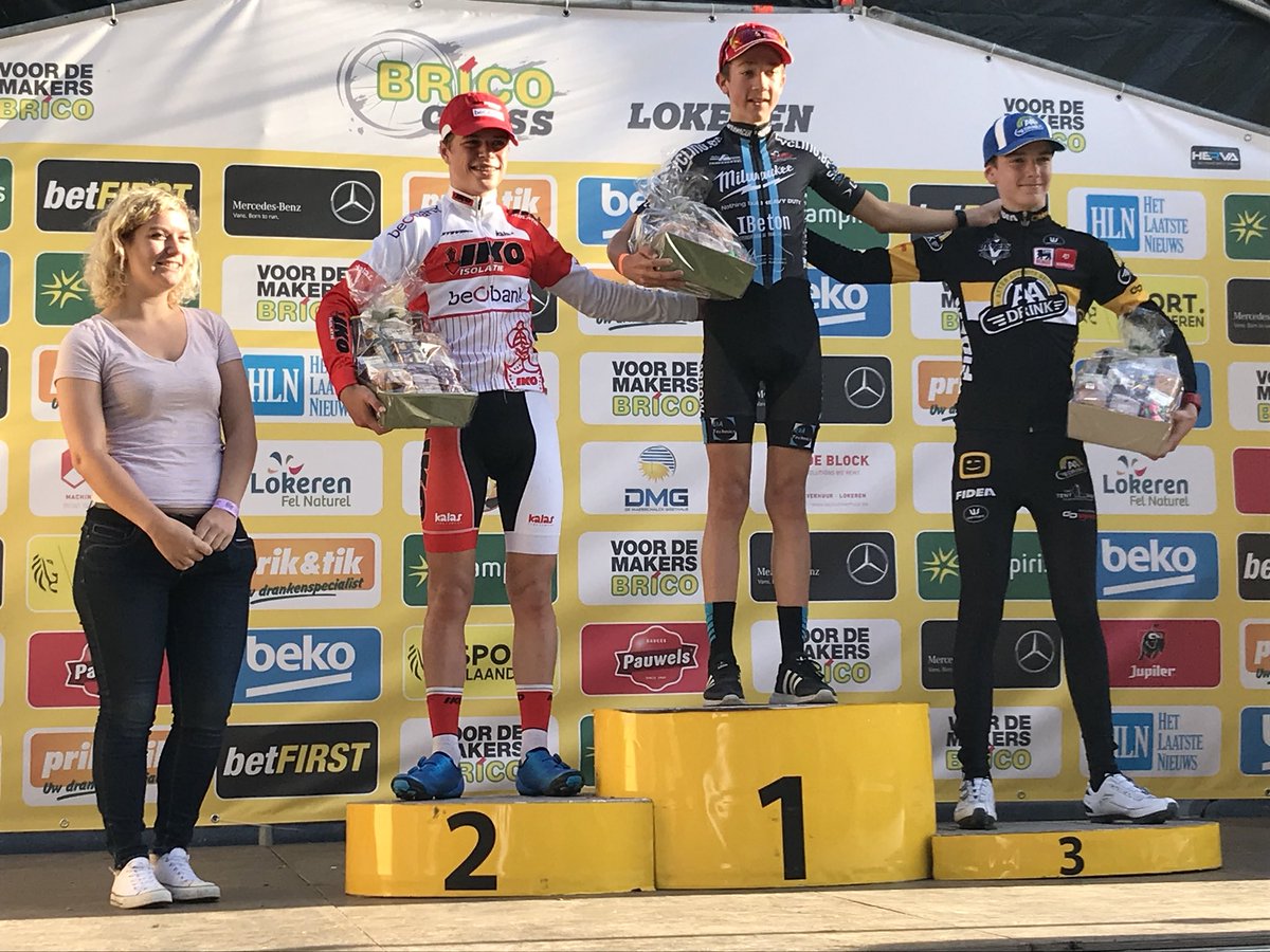 Brico Cross Lokeren op het programma! We openden met een tweede plaats 🥈 bij de nieuwelingen voor Mathis Avondts! #IKOBeobank #IKOPushingLimits