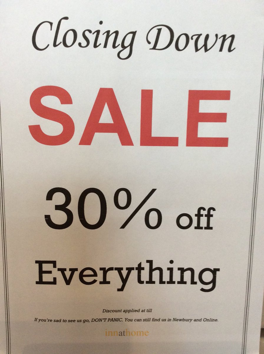 InnatHomeGFD's tweet photo. FINAL WEEKEND!!! Don’t forget this weekend is our final closing sale, 30% off all products, once it’s gone it’s gone! #Final #weekend #closing #Sales #discount #bargains #LastChance #shopping https://t.co/x4tIyn2zy5