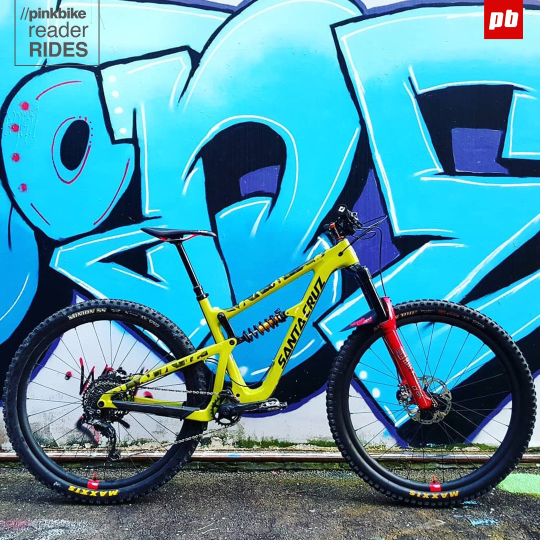 pinkbike's tweet photo. Reader Rides from Dan Lisita of his Santacruz Bicycles Hightower LT π₯
Use the #pbreaderrides tag to be featured! #mtb #pinkbike #enduromtb #bikeporn https://t.co/cGOEJ0trdP