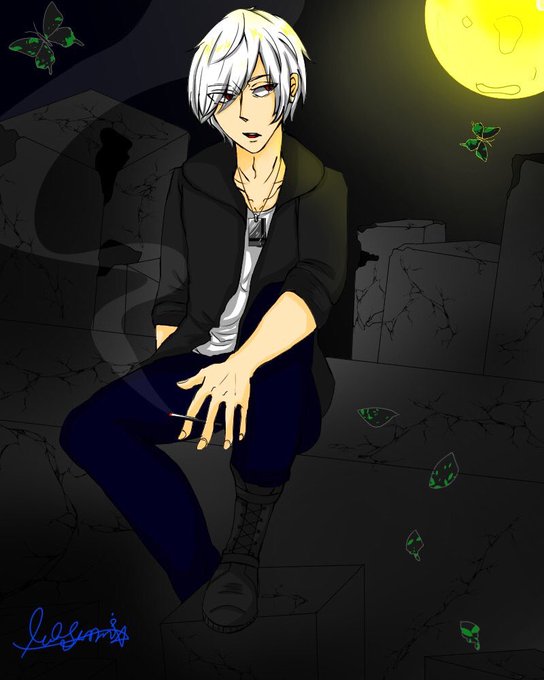 お宅の創作キャラクターにアルビノ属性がおられましたら是非ご紹介下さいのtwitterイラスト検索結果