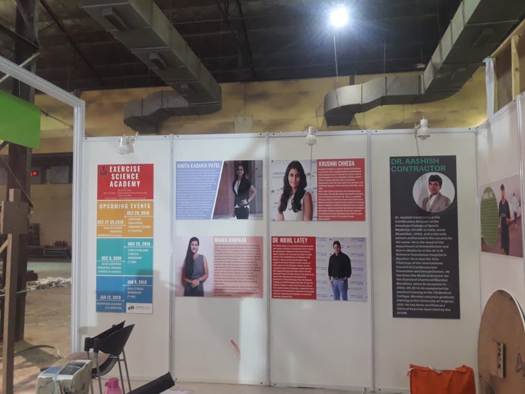 KSKadakia's tweet photo. Do visit our booth at the #IHFF this weekend! Learn about our courses, workshops and events! Take part in many other fun events! @DrContractor #ExcerciseScienceAcademy https://t.co/ZiX8qiUsOK