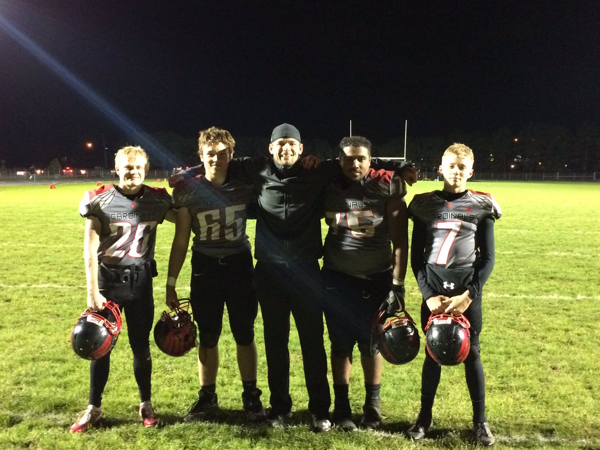 Great job tonight by the DT 🏈 Family! Thank you to the students, <a href="/DtChix/">DT Chix</a> , parents, friends, and community members who made it to the game! It was a great atmosphere for our guys to play in! Work still to do... see you next week. #DYJ #BTA