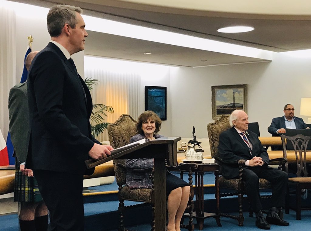 AFPAElliott's tweet photo. An honour &amp; privilege to attend the Lt Governor Circle on Mental Health &amp; Addiction. The True Awards honour those improving the lives of those living with addiction/mental illness in AB. Congrats to the recipients. Together we can make a difference @LGCircle @CleanSceneYEG https://t.co/syPvwSvxX2