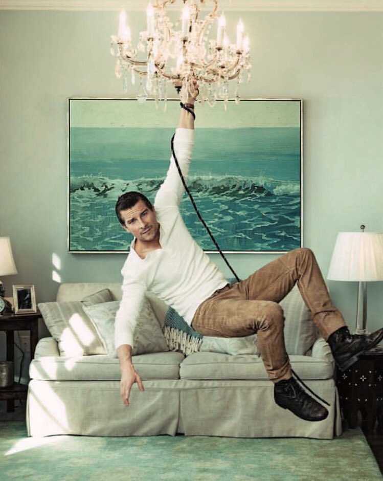 Come hang out with us this weekend! #TGIF. 

Repost from photographer  <a href="/austinhargrave/">Austin Hargrave</a> about this shot of <a href="/BearGrylls/">Bear Grylls OBE</a> for <a href="/outsidemagazine/">Outside Magazine</a> : (art by @pleinairtuscany)