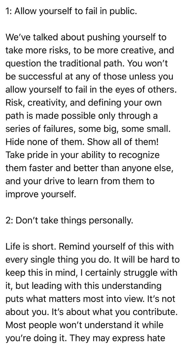 darrenrovell's tweet photo. Upon her departure as CFO of Square, @thefriley shared the note that Square &amp; Twitter CEO @Jack wrote to her. It was a note of advice. https://t.co/nmQbCz3wxO