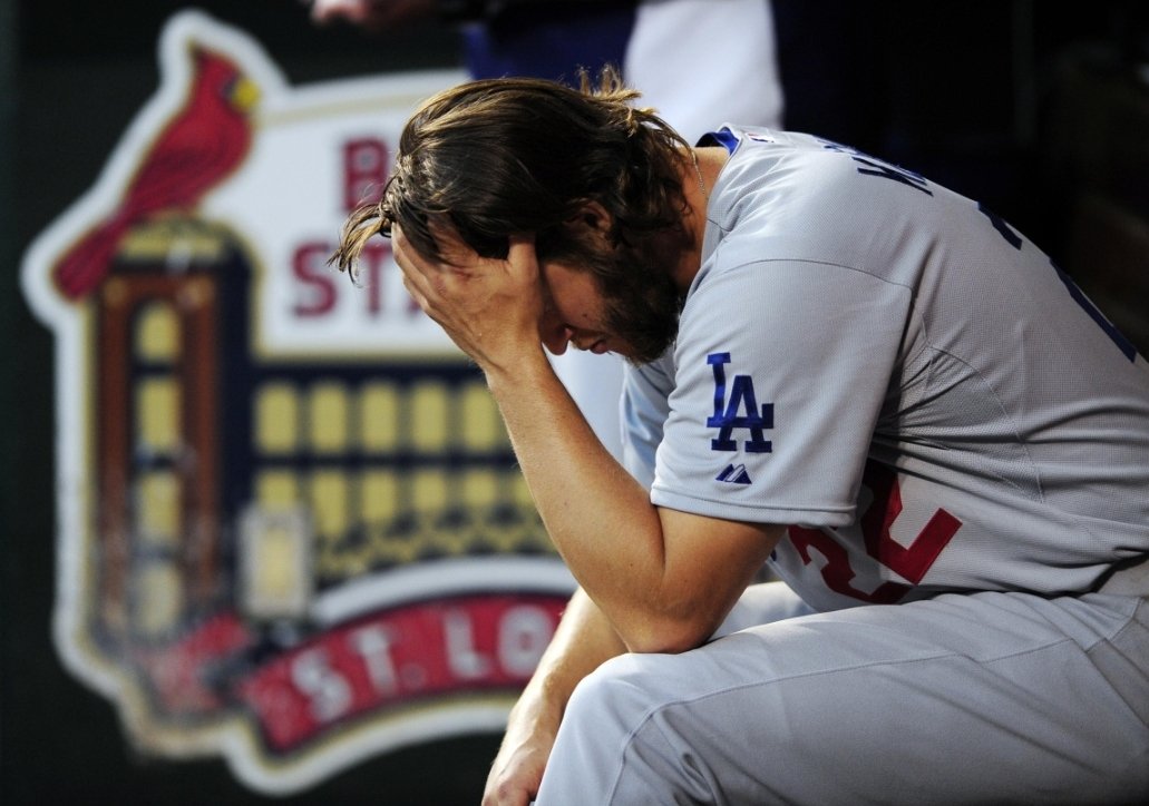 LOLKNBR's tweet photo. Another October. Another Sad Kershaw added to photo album. https://t.co/UDG7q3RCHw