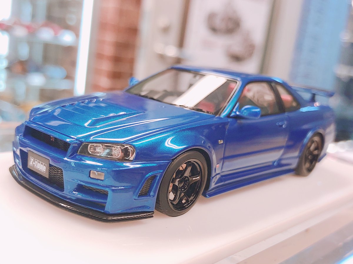 ミニカーショップ ポストホビー新宿店 على تويتر メイクアップの新商品 1 43スケール ニッサン ニスモ R34 Gt R Zチューン が入荷しました ニスモ R34 Gt R Z Tune の開発コンセプトは Top Of Gt R これぞ最強のgt Rですよね 有無を言わさぬカッコよさだ