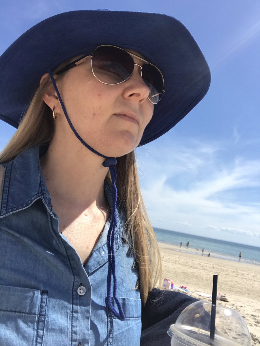 Summer is here once more and my hatred of the beach has not waned over the winter. 
#whyamihere
#allergictothesun