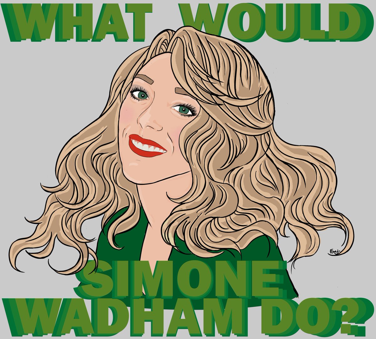FoxyLustyGrover's tweet photo. I had to get it perfect @mgbridges, but here now is my Superpower Version of "What Would Simone Wadham Do?" the prophesy and vision with which to answer all Questions.
#SimoneWadham #Always #Foxtoon https://t.co/kTDhiSLsHn