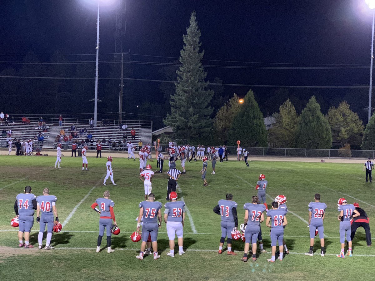 SJSpartanPride's tweet photo. 8 min left in Varsity football game vs Highlands High School: tied 36-36 #cbs13FNF @KCRA3HSPlaybook #homecoming2018 https://t.co/A4X1zU9Mha