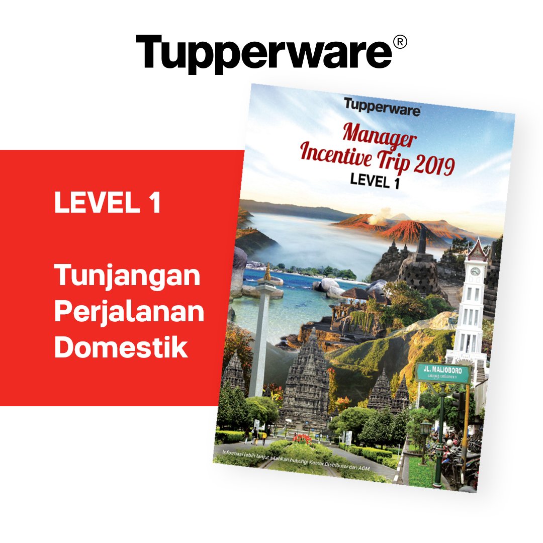 tupperwareID's tweet photo. Mau liburan ke luar kota atau ke luar negeri, semua kamu yang tentukan hanya dengan penuhi challenge MIT 2019. Kamu sudah siap? Bagi kamu para Manager tetap semangat ya! Info lengkap hubungi distributor https://t.co/KtQGDQLvZw
#LifeWithTupperware https://t.co/zNZoMq3oVG