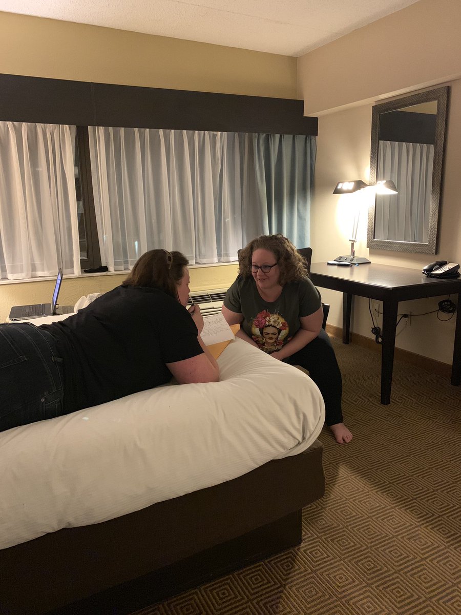 r_miotto_e's tweet photo. You know, nothing to see here, just some intense 1am pitchstorming for the 2018 #AuthorWorkshopRB! ❤️ #writership love! @jenichappelle @Maria_Tureaud https://t.co/8Cmh82HQFZ