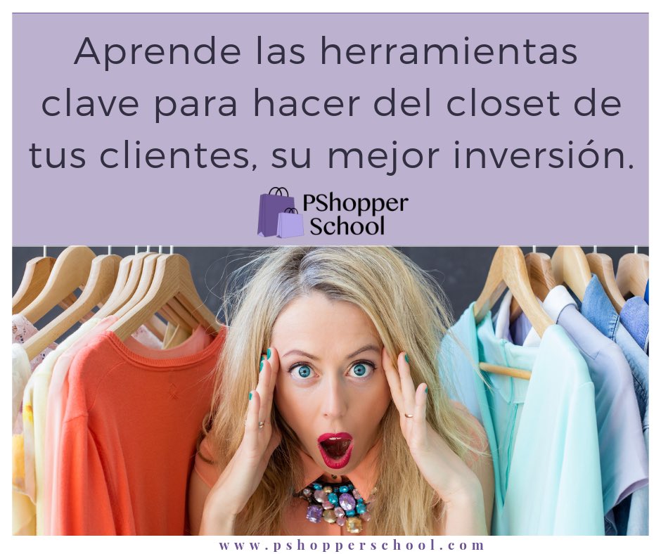 pshopperschool's tweet photo. La ropa es una inversión qué hay que saber hacer. #Pshopper #Personalshopping #closetfix https://t.co/JhWdKth7ql