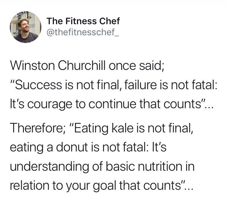 NLByne's tweet photo. 100% #nutrition is more than just one meal or snack, it’s your diet as a whole that matters https://t.co/5n5zCviuie