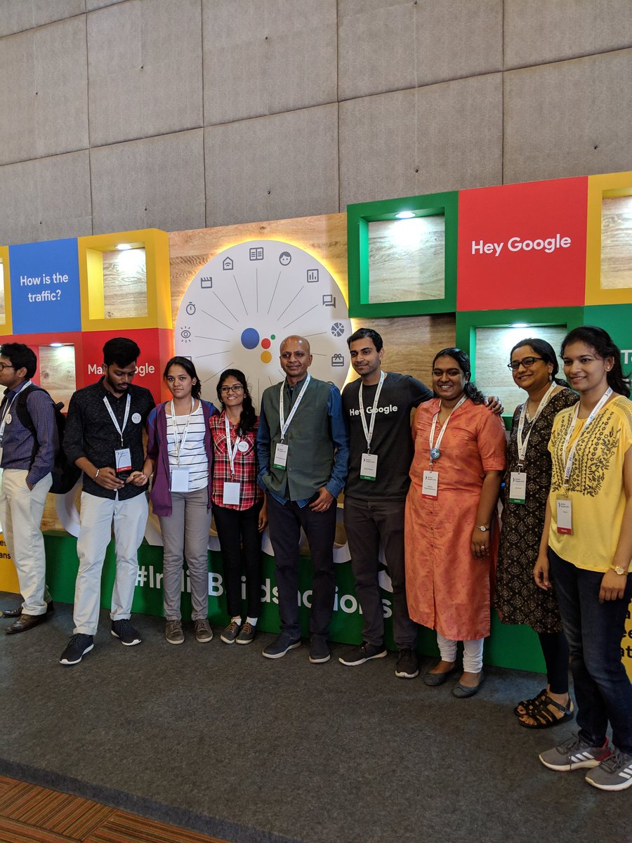 karthik_padman's tweet image. #IndiaBuildsActions with #AoG team at #DevFest18