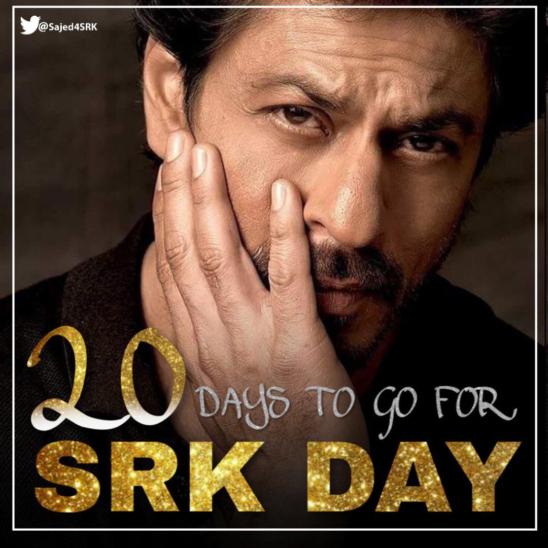 SRKFC_PUNE's tweet photo. #20DaysForSRKDay #20DaysToGoForSRKDay The most awaited celebration of the year is coming soon :) @iamsrk https://t.co/TqNrigw7FX