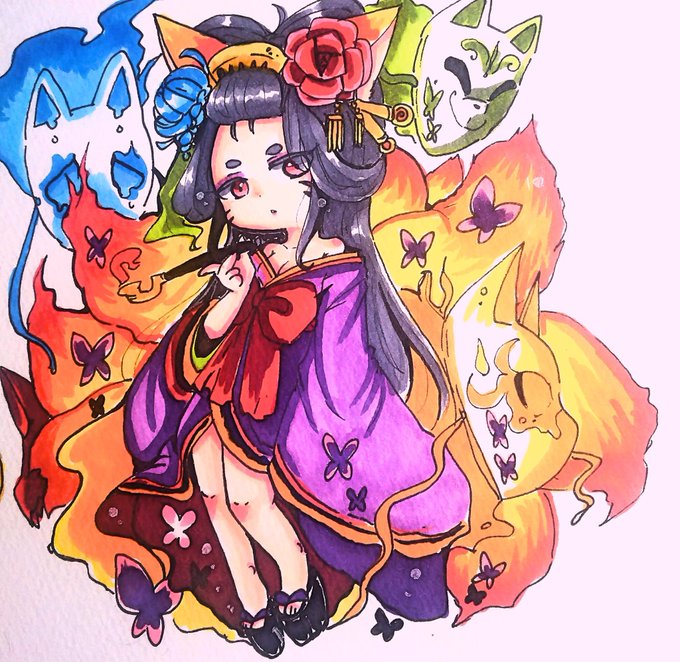 犬神のtwitterイラスト検索結果 古い順