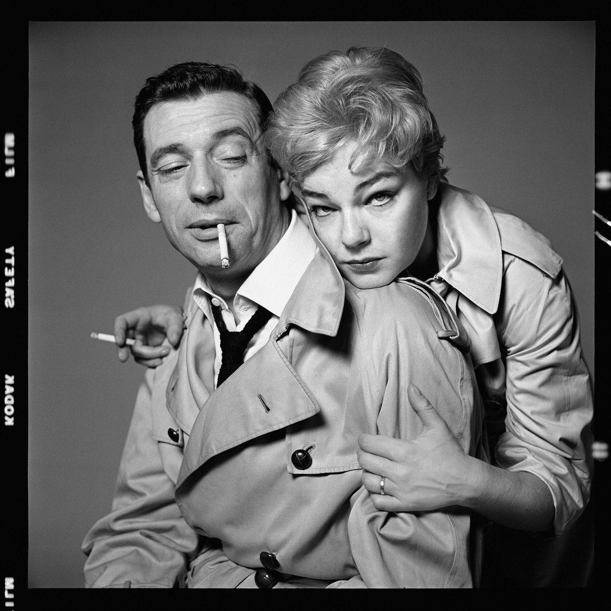 Image result for signoret and montand
