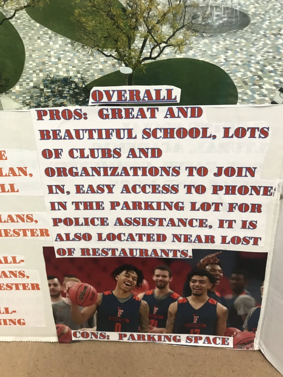 ErikaLizette18's tweet photo. My littles did their research on a college of their choice for #cko2018 I asked them to include their overall rating.  Many of them seemed to really care about parking, a ☎️ &amp; tuition.  😂@csuf  these should be used in your recruiting 😁 @AlvordUnified @RCECUS https://t.co/1Xw1l6DoDf