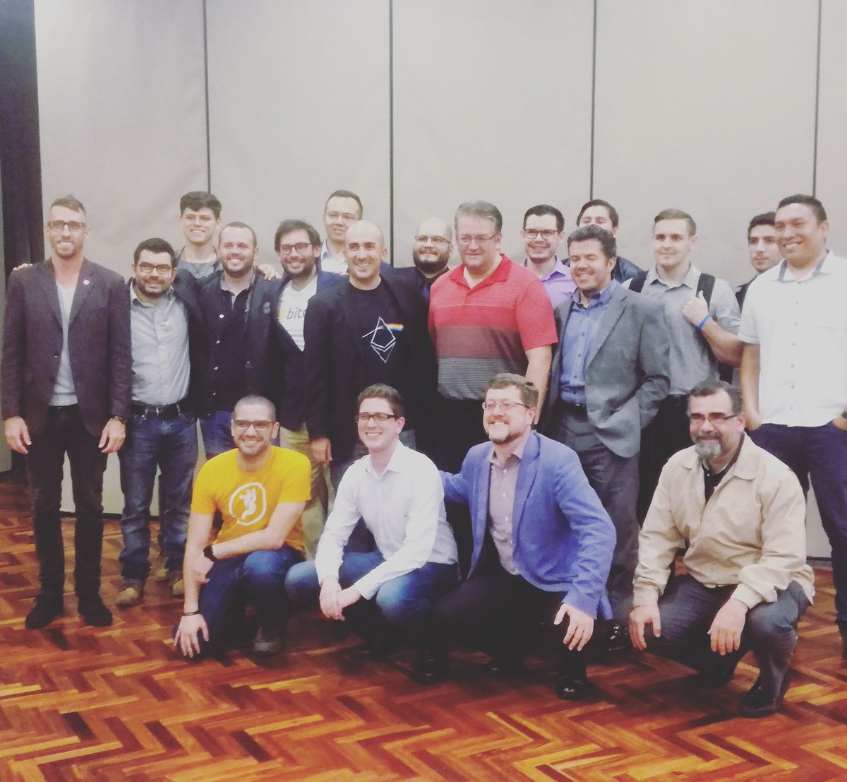 octoleaks's tweet photo. Lots of $smart conversations tonight  at the successful #AsoBlockchainCR launching event that gathered Costa Rican devs, investors entrepreneurs, regulators, innovators. See the builders building. 🇨🇷

#blockchain #crypto #fintech #altcoins #costarica #puravida @scashofficial https://t.co/ex0qYS3who