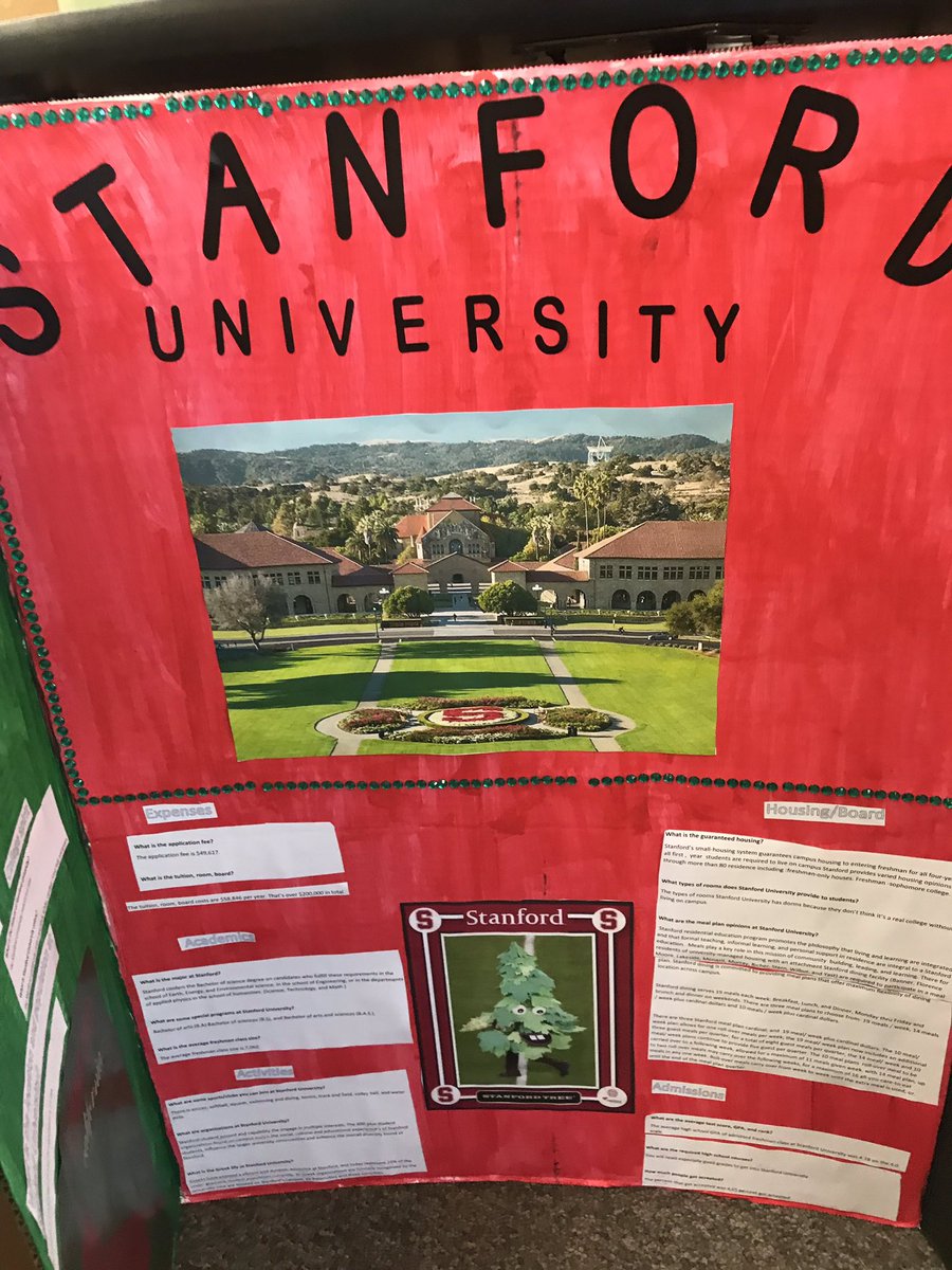 ErikaLizette18's tweet photo. My littles did their research on a college of their choice for #cko2018 I asked them to include their overall rating.  This student’s con list had me 😂 @Stanford  😁 @AlvordUnified @RCECUS https://t.co/d1T6u9S0ZZ
