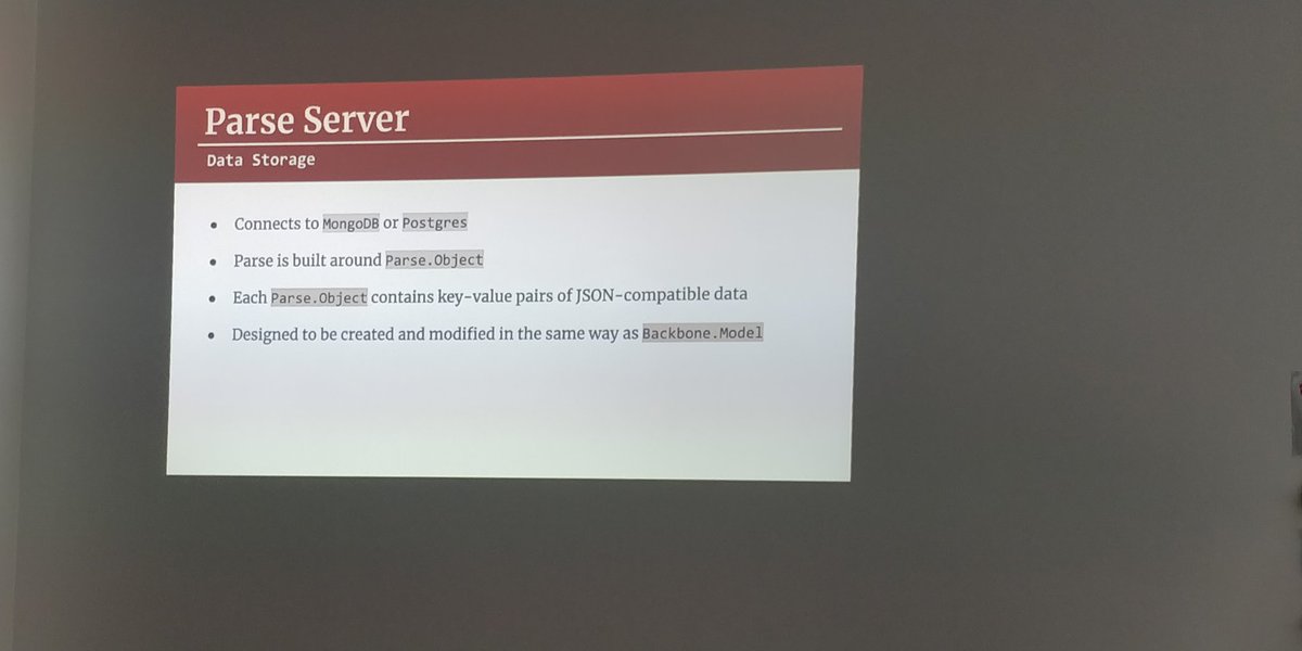 technogise's tweet image. How does #ParseServer take care of #datastorage?
This is how..
