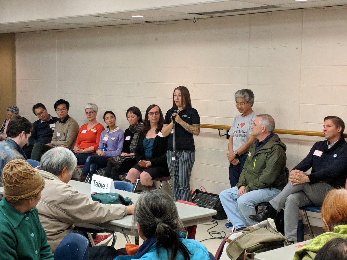 DavidChenTweets's tweet photo. Our team at Strathcona Community Centre. My neighbours said you folks are great!! #ProStrongCommunities #vanpoli #vanelxn18 @ProVancouverHQ https://t.co/nhbePn0821