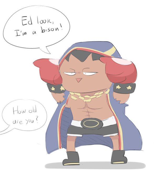 Ko-fi request: "Please draw Balrog (Boxer) in default costume doing something silly."

https://t.co/t8bcDkMP8t 