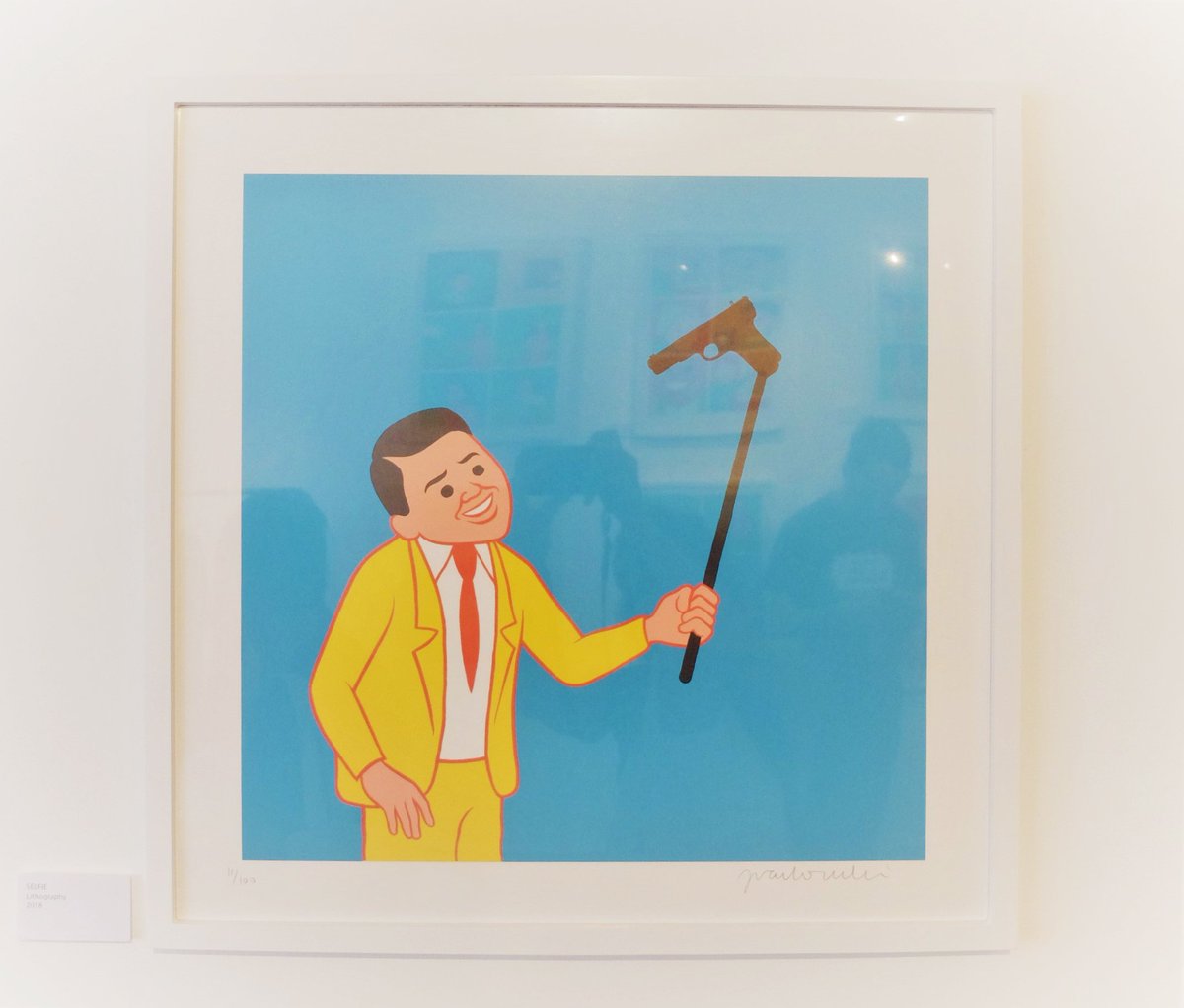 sirjoancornella's tweet photo. Today I’m releasing a limited edition lithograph of ‘selfie’ at PMQ Hong Kong. 60x60 cm. Limited edition of 100. For inquiries please contact jcornellashop@gmail.com https://t.co/XaAdWdFVDF