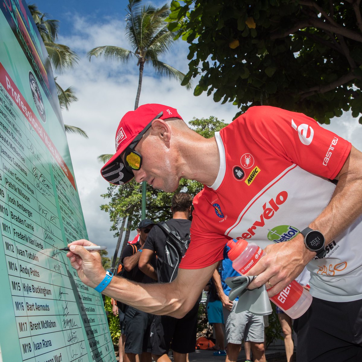 !Checked in IRONMAN Hawaii 2018! 
Good luck to everyone racing tomorrow.
📸 <a href="/davidpintens/">David Pintens</a>