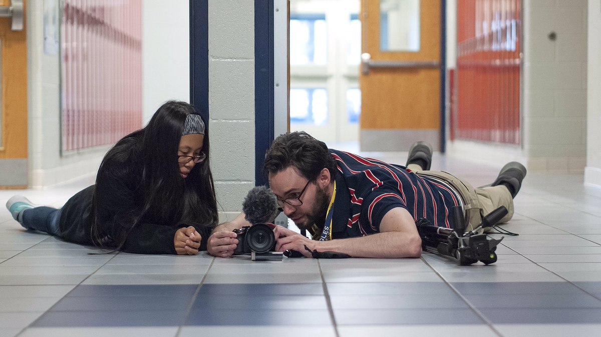 PicGuide's tweet image. The emerging team has emerged! While we weren’t physically at @newhousesu today, we were hard at work for #tfw18 at ITSC in Syracuse. Some great stuff coming from our new and returning high school students. Also, great coaches think alike when it comes to shirts. @thefallworkshop