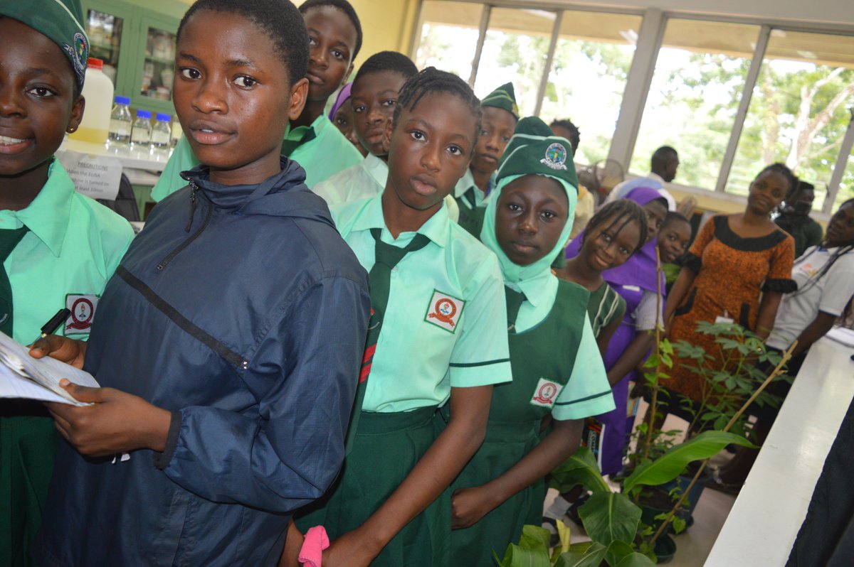 l_lava's tweet photo. Young visitors on the "International Girls Day". Interesting interaction on plant health and treatments. They left inspired to become 'plant doctors'
@IITA_CGIAR @CGIAR @IITAYOUTHAGRIP @CGIARgender @CORAFNews https://t.co/PeA0gF7lwo