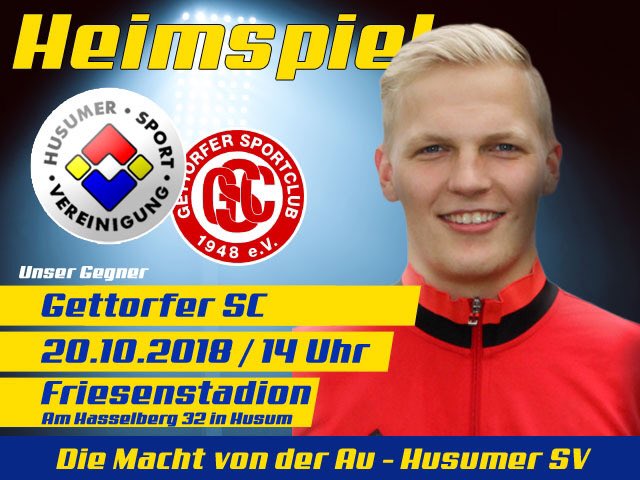 #HusumerSV gegen #GettorferSC #Heimspiel