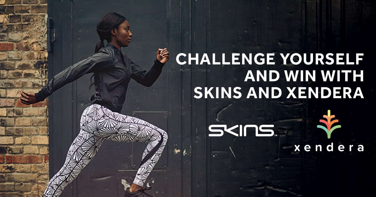 Challenge yourself and WIN with SKINS and <a href="/xendera_/">xendera</a> 
Can you walk 40 000 steps, run 20 km or hike 30 km?
Download the <a href="/xendera_/">xendera</a> App and get active before 29 October: xendera.com/folio/challeng…