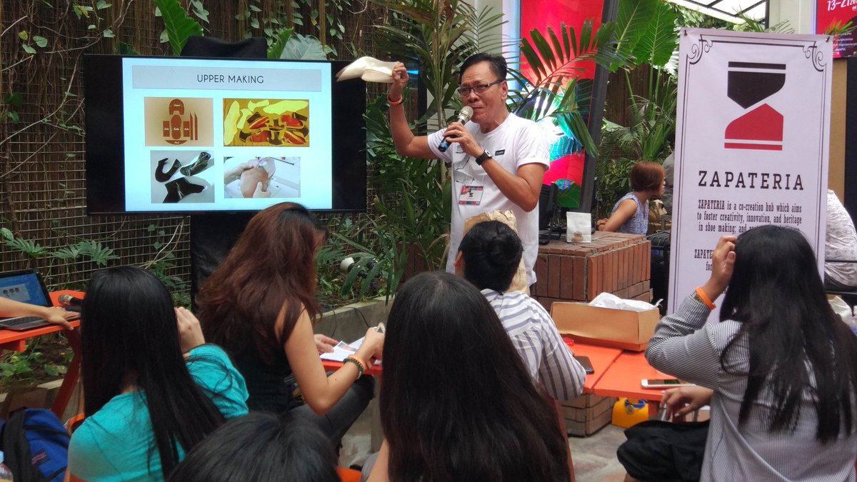 DTIDesignCenter's tweet photo. ATM: Shoe Design workshop with Zapateria.
Drop by The Alley at Karrivin l, Chino Roces Ave. Extension, Makati City for #DesignWeekPH #DWPH2018 https://t.co/oiVWgwIFhk