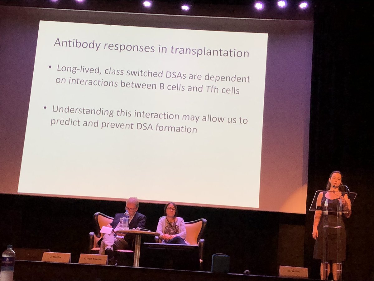 BaanCarla's tweet photo. Day 3 of the #BST18 meeting @ttsorg @ESOTtransplant @AST_info . Great talk About T-B cell crosstalk by Elisabeth Wallin https://t.co/n8FU2kpnV6
