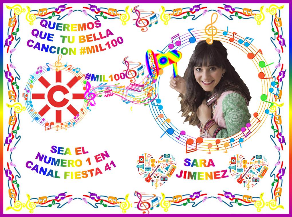 rosahumanos's tweet photo. @canalfiesta Mi canción favorita para que sea el #N1CanalFiesta41
es la bella canción #Mil100 de @SaraJimenez_07
https://t.co/4ale4wDqXV … … … … … … … … … … … … … … https://t.co/WIT7prBqyl